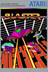 Blaster Atari 5200 US box art